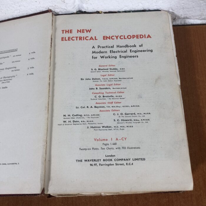 Vintage 'The New Electrical Encyclopedia' Series (Vol. 1-4) - Image 5