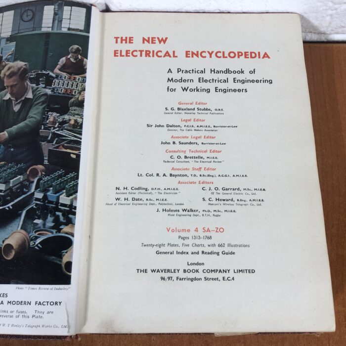 Vintage 'The New Electrical Encyclopedia' Series (Vol. 1-4) - Image 4