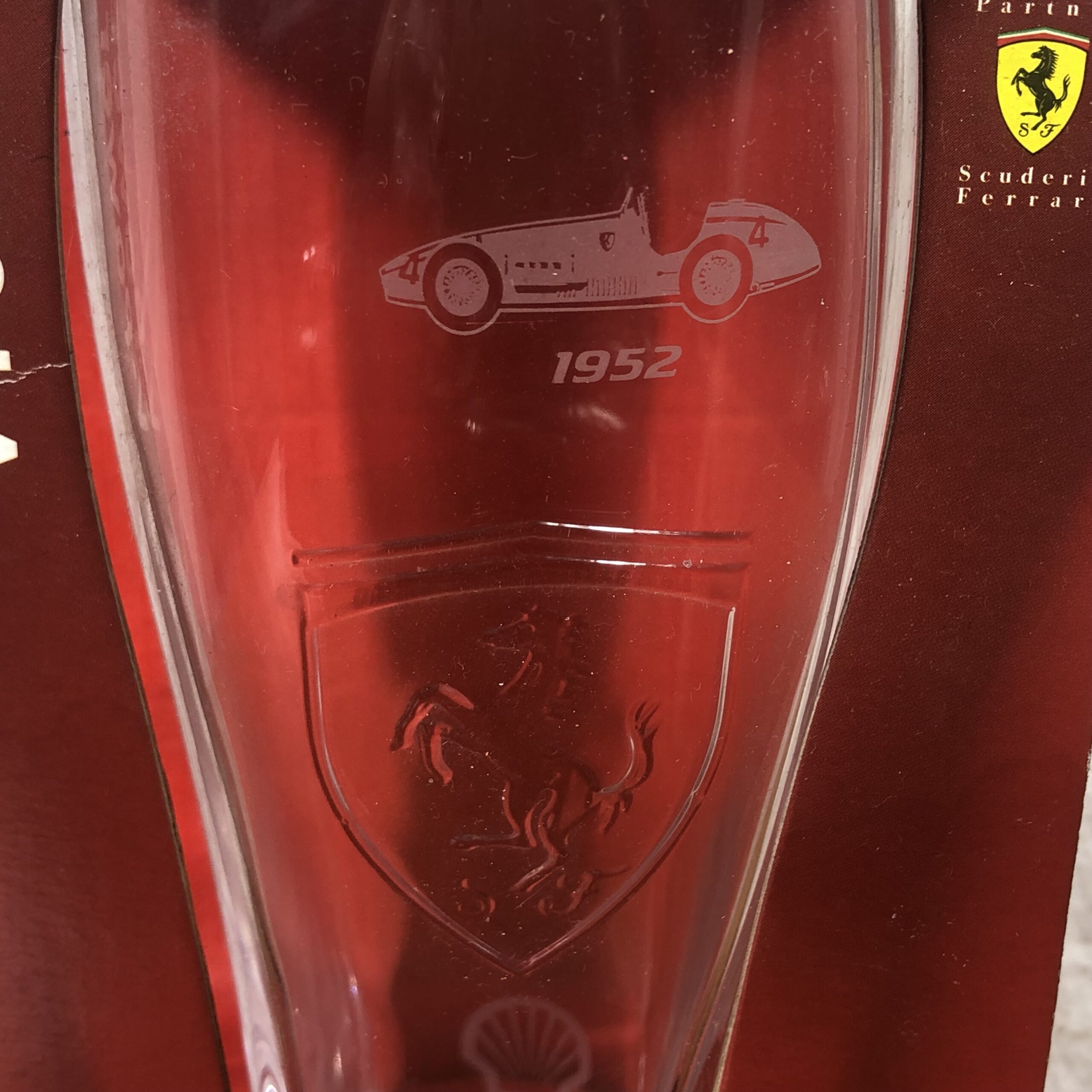 Set of Ferrari Glasses (Made in France) ~ Official Licensed Product - Image 3