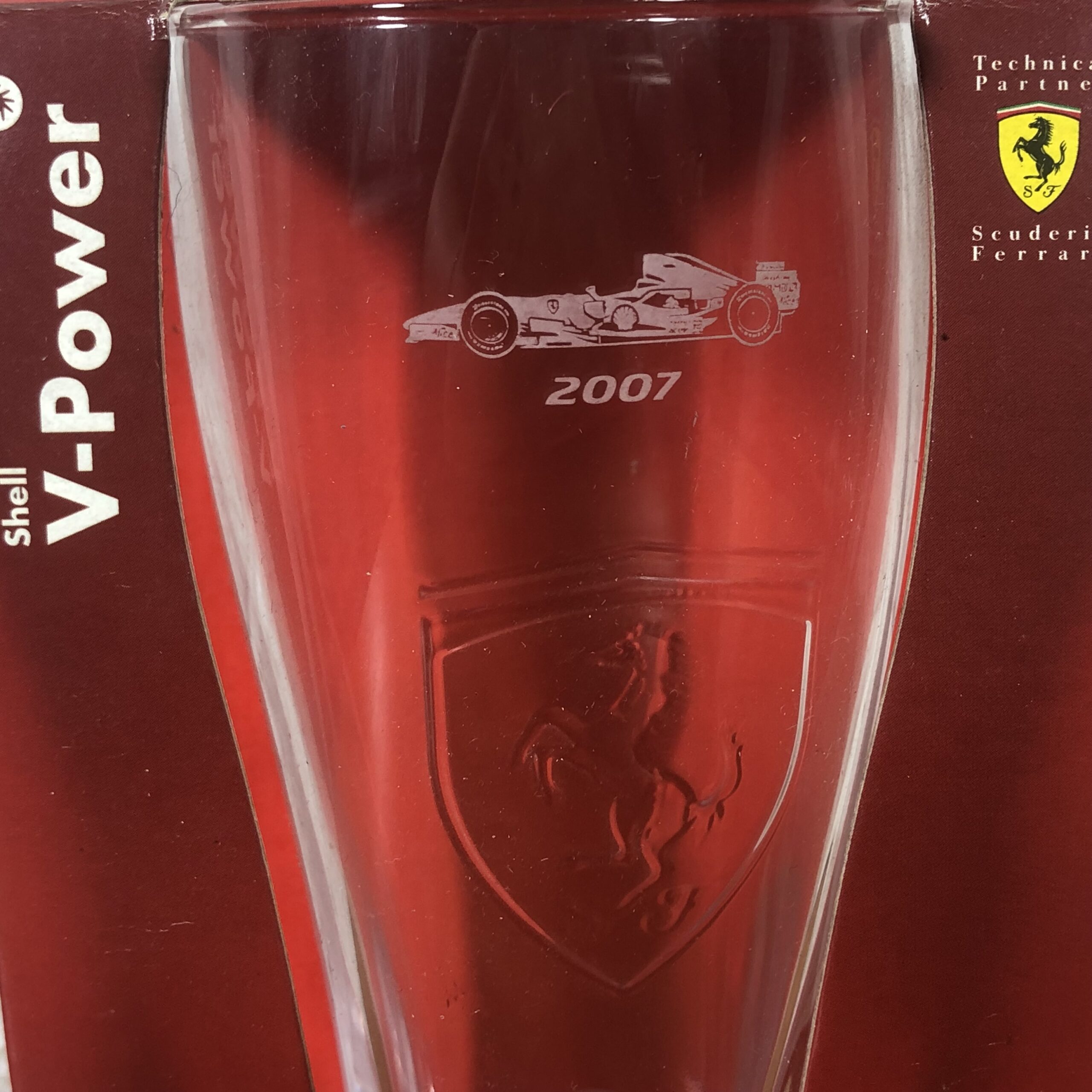 Set of Ferrari Glasses (Made in France) ~ Official Licensed Product - Image 5