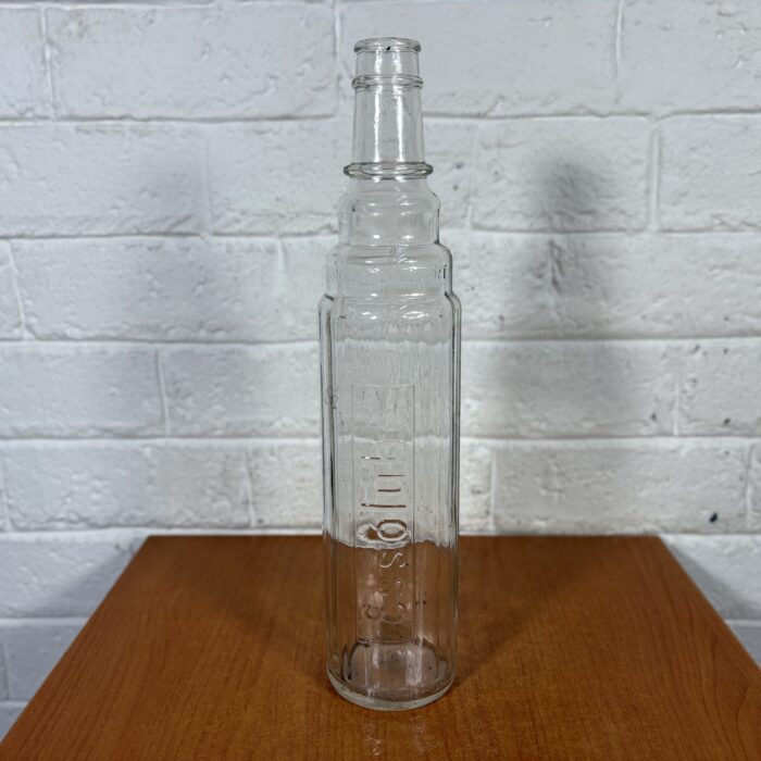 Lot 17: Vintage 1960s Essolube Glass Bottle (1 Quart) ~ Property of Anglo American Oil