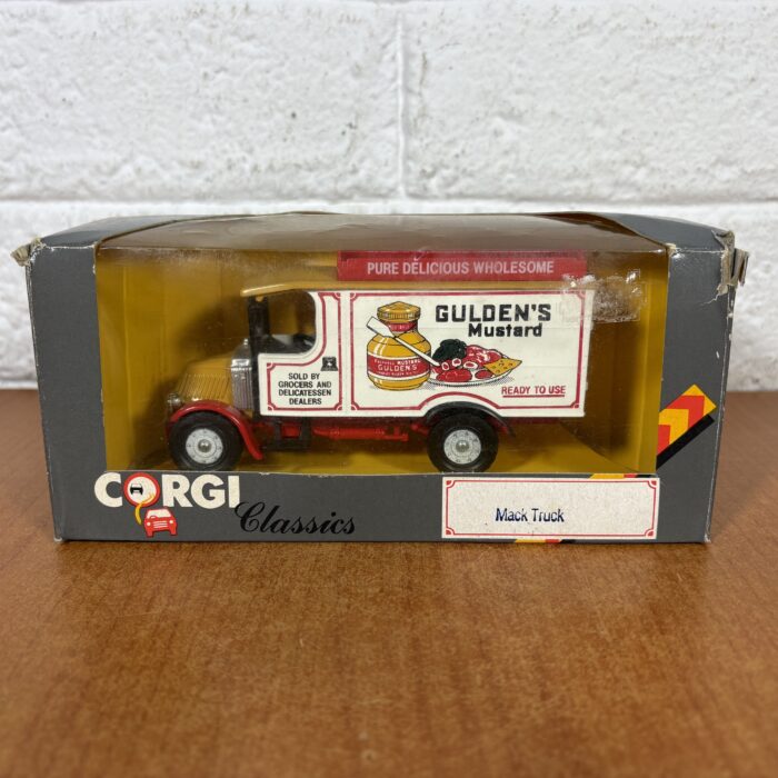 Lot 24: Corgi Classics 'Gulden's Mustard' Mack Truck (Made in GT Britain)