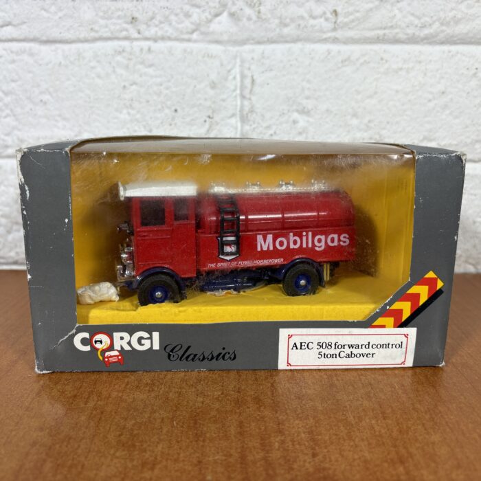 Lot 26: Corgi Classics 'Mobilgas' AEC 508 Forward Control 5 Ton Cabover (Made in GT Britain)