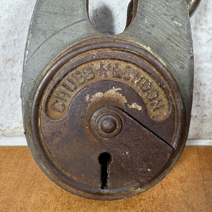 Lot 75: Vintage Chubb London Padlock - Image 3