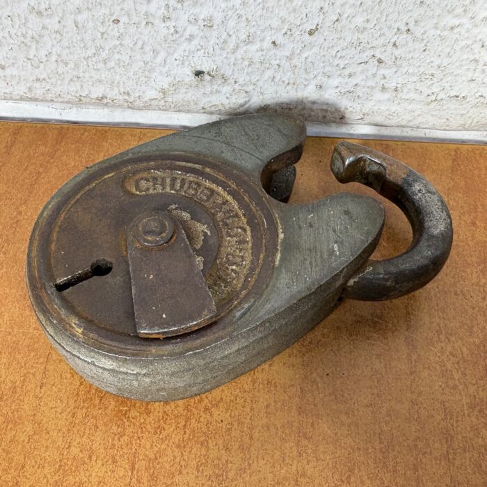 Lot 75: Vintage Chubb London Padlock - Image 4