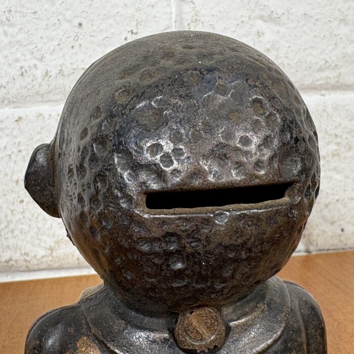 Lot 87: Vintage American "The Young N*" Cast Iron Money Bank - Image 8