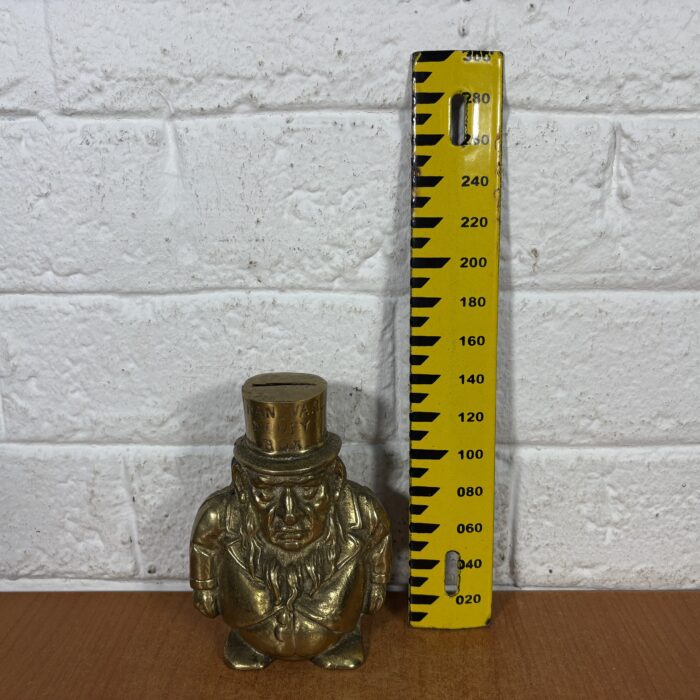 Lot 93: Antique 1900s Brass Transvaal Paul Kruger Money Bank (Boer War Era) ~ Made in England - Image 10