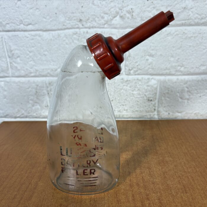 Lot 43: Vintage 1950s Lucas Battery Filler Glass Bottle (Made in England) - Image 10