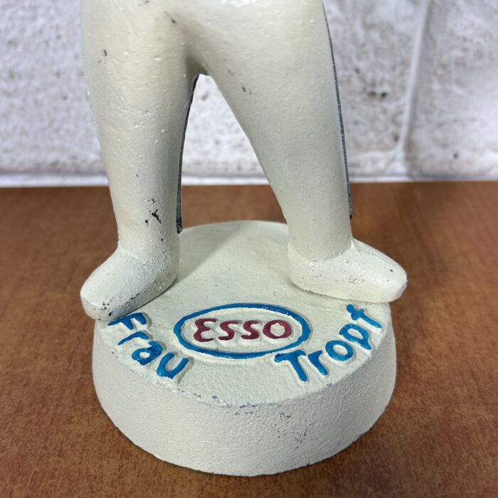 Lot 60: Vintage Cast Iron Esso Oil Drop Money Bank - Image 6