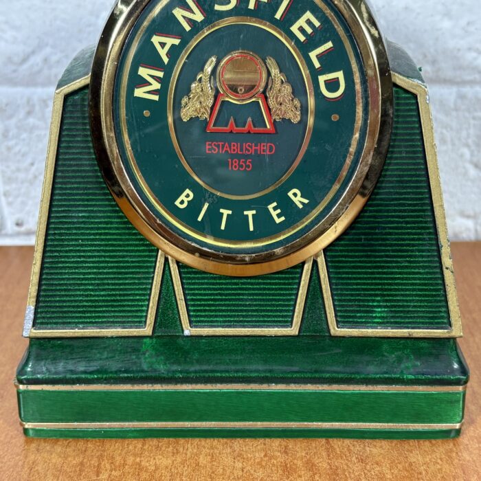 Lot 79: Vintage Mansfield Bitter Ale Light-Up Porcelain Draught Machine Sign - Image 4