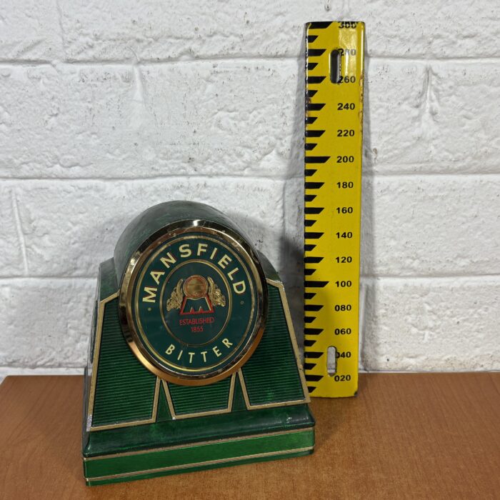 Lot 79: Vintage Mansfield Bitter Ale Light-Up Porcelain Draught Machine Sign - Image 11