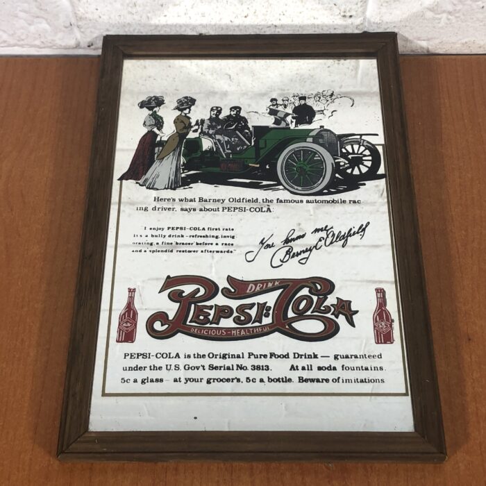Vintage Pepsi-Cola Mirror
