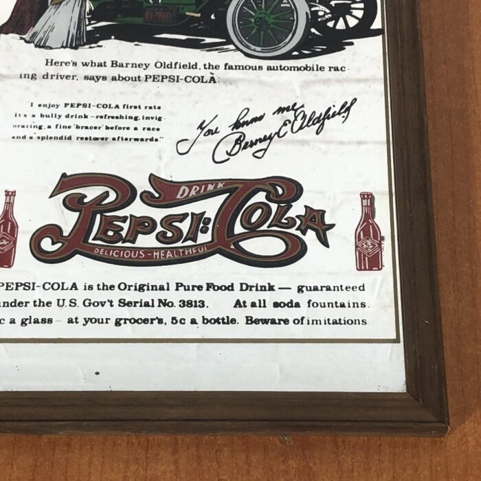 Vintage Pepsi-Cola Mirror - Image 6