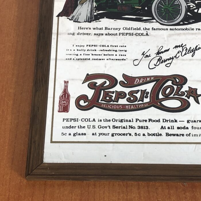 Vintage Pepsi-Cola Mirror - Image 5