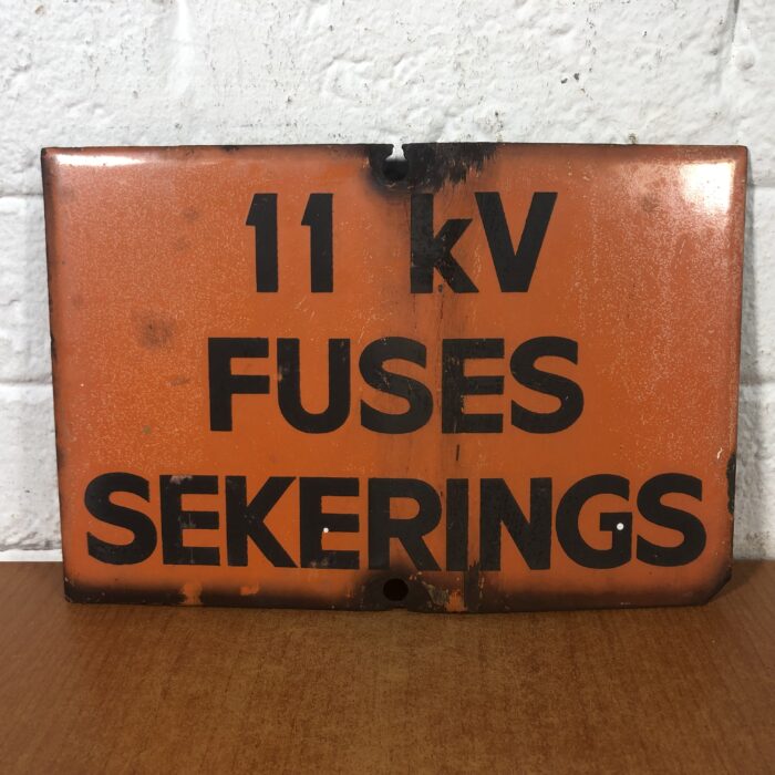 Vintage Enamel Sign