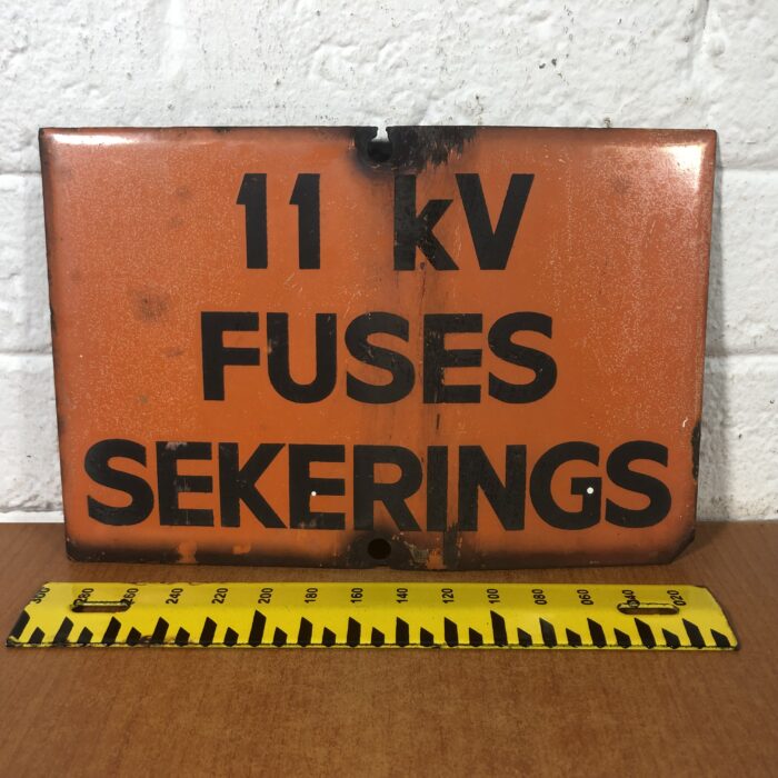 Vintage Enamel Sign - Image 6
