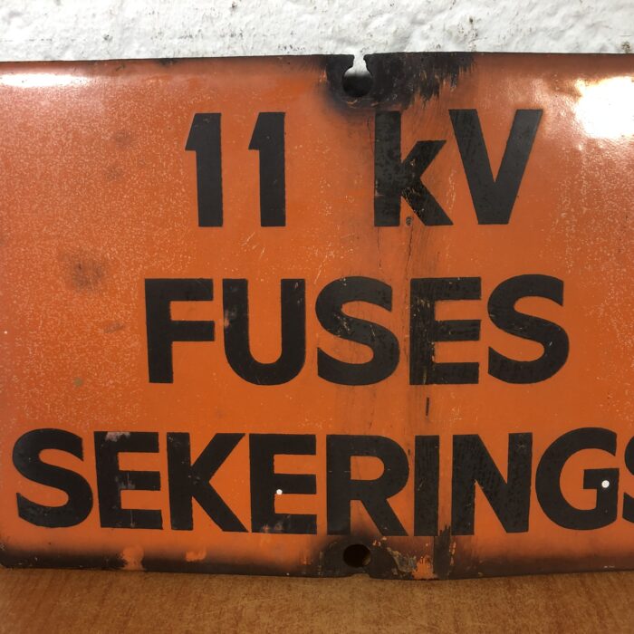 Vintage Enamel Sign - Image 3