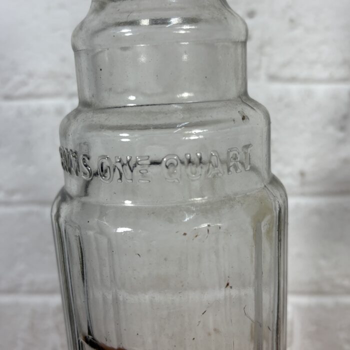 Lot 48: Vintage 1960s Esso Glass Bottle (One Quart) ~ Esso Petroleum Company Ltd. - Image 5