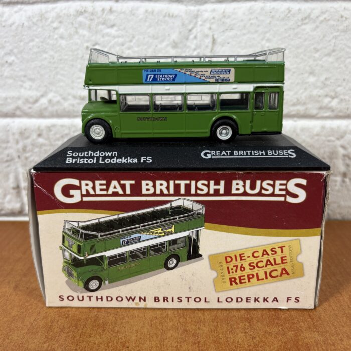 Lot 30: Great British Buses Southdown Bristol Lodekka FS (1:76)