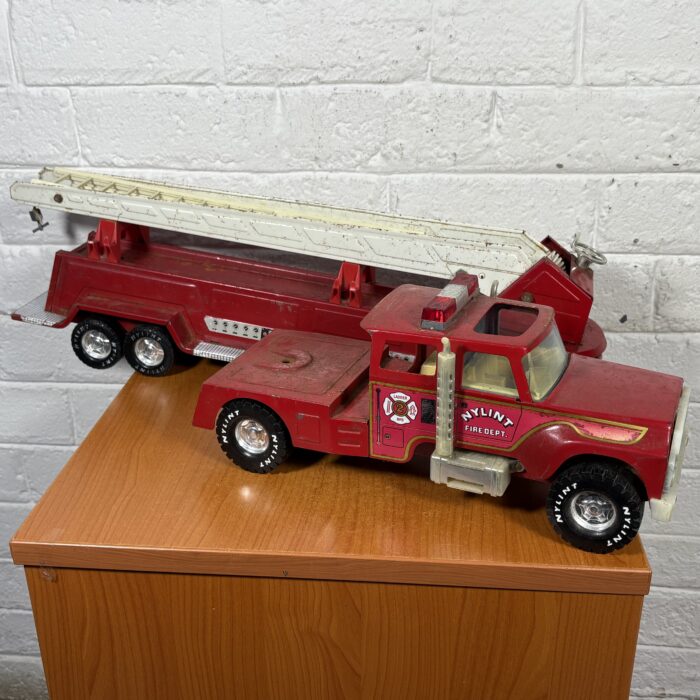 Lot 84: Vintage Pressed Metal Nylint Fire Department Model Truck