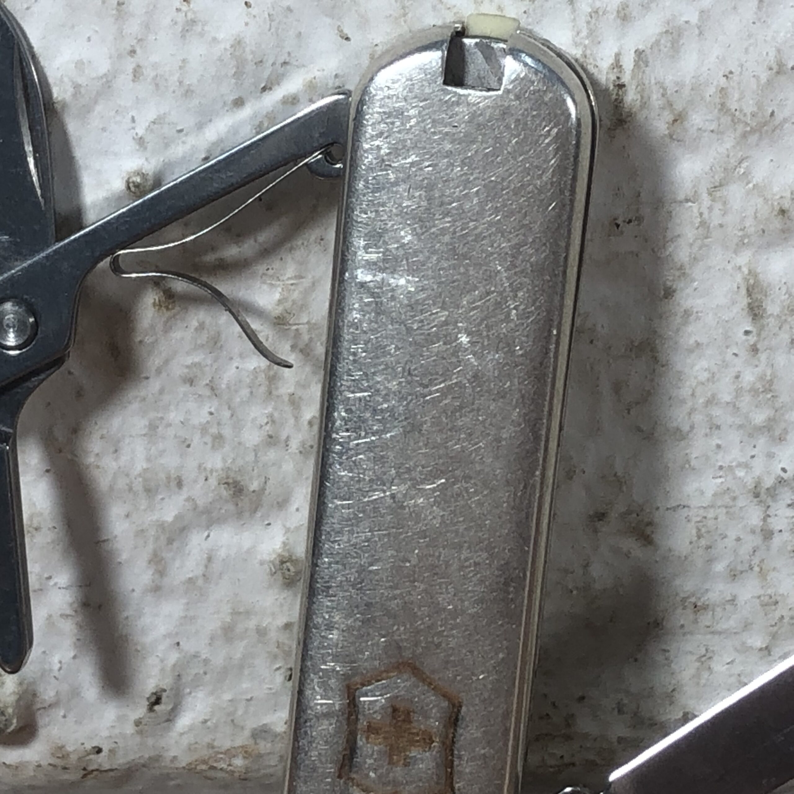 RARE Vintage Tiffany & Co Solid Sterling Silver (925) Victorinox Pocket Knife (Switzerland) ~ 52.7g - Image 3