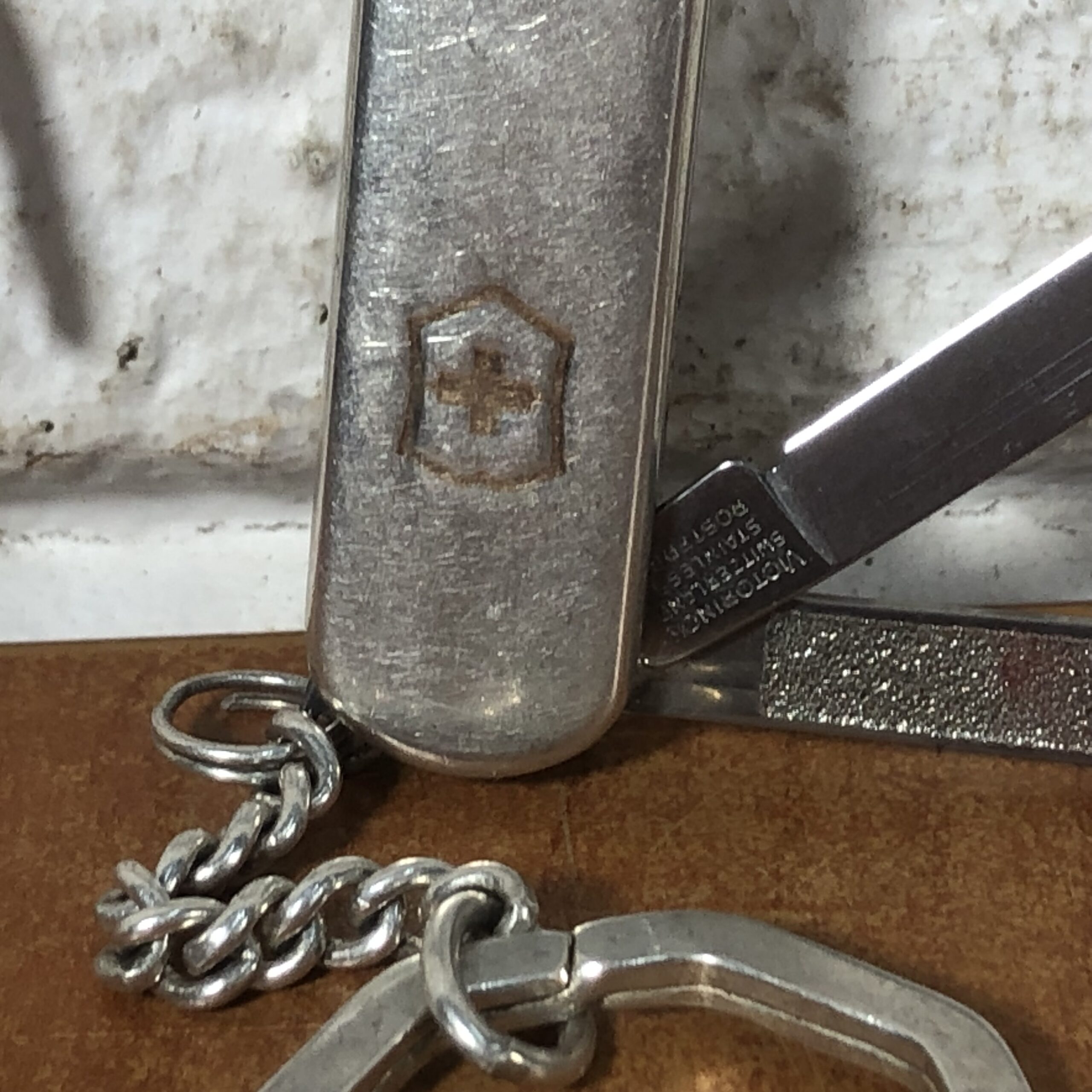 RARE Vintage Tiffany & Co Solid Sterling Silver (925) Victorinox Pocket Knife (Switzerland) ~ 52.7g - Image 4