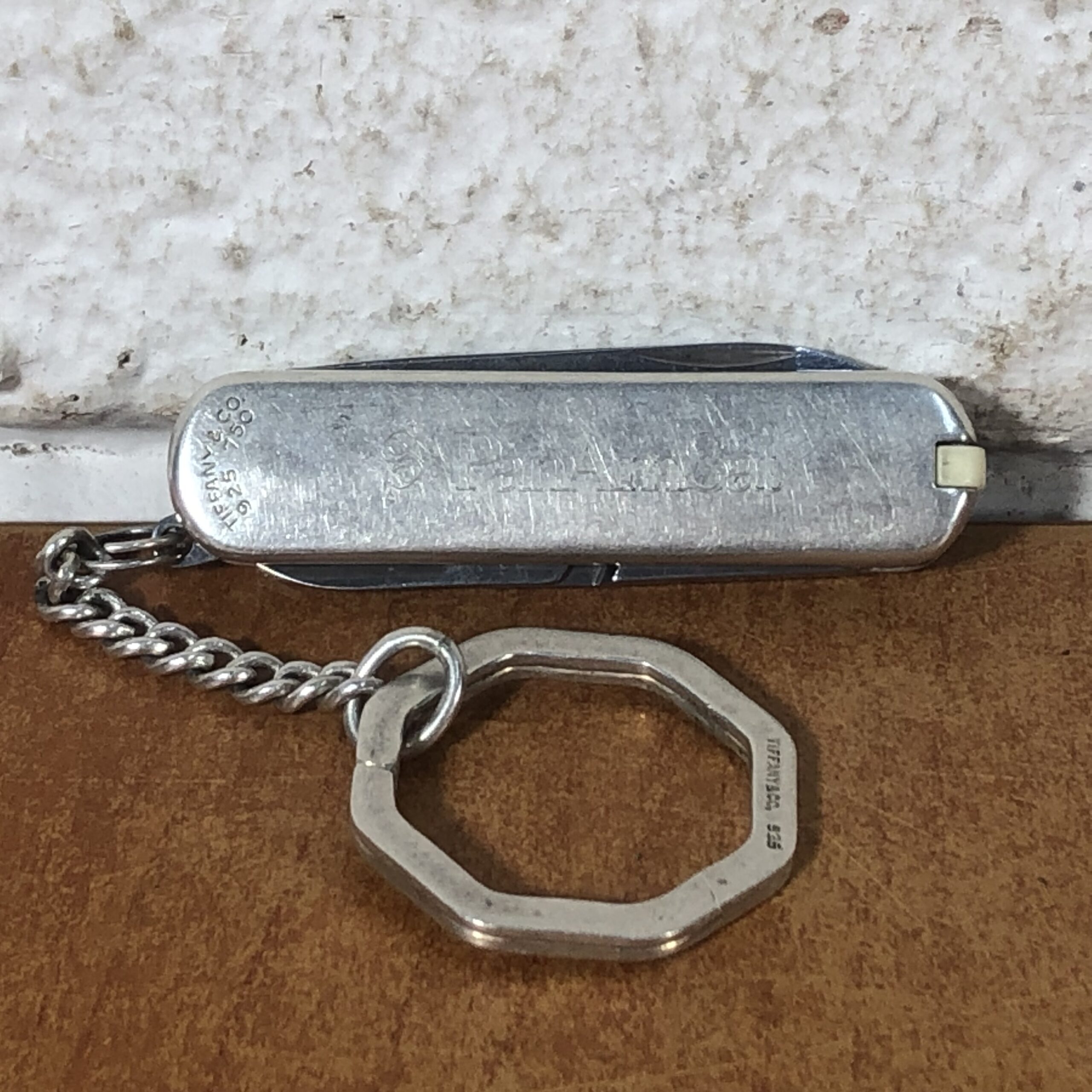 RARE Vintage Tiffany & Co Solid Sterling Silver (925) Victorinox Pocket Knife (Switzerland) ~ 52.7g - Image 9