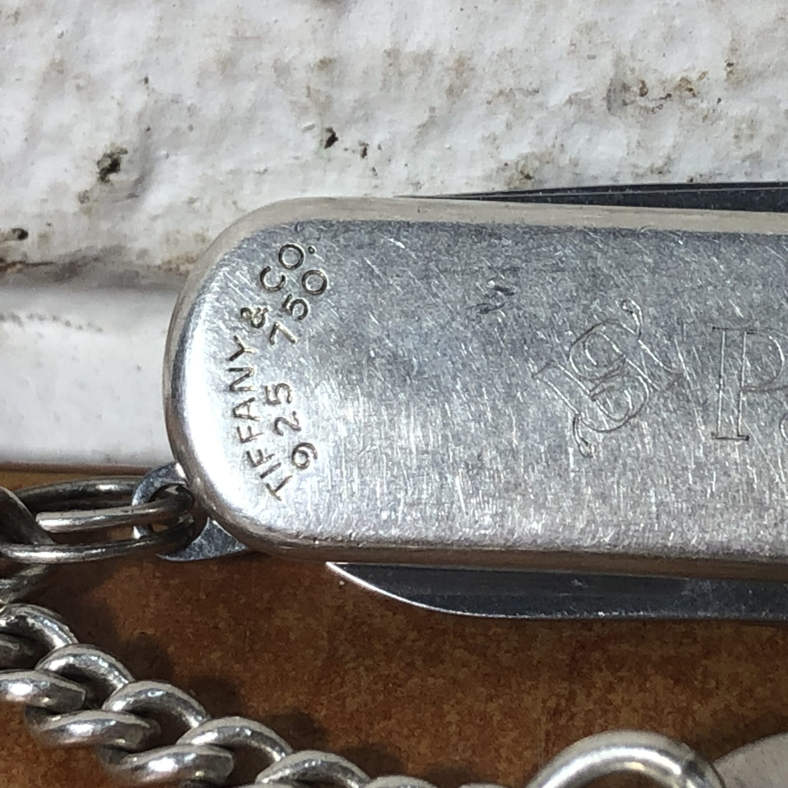 RARE Vintage Tiffany & Co Solid Sterling Silver (925) Victorinox Pocket Knife (Switzerland) ~ 52.7g - Image 10