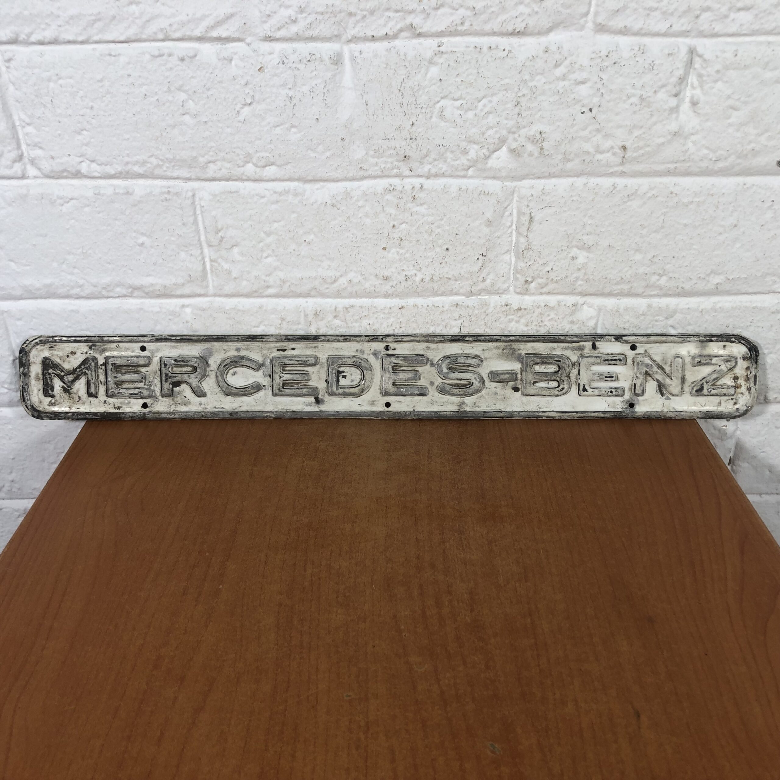 Vintage Mercedes-Benz Sign