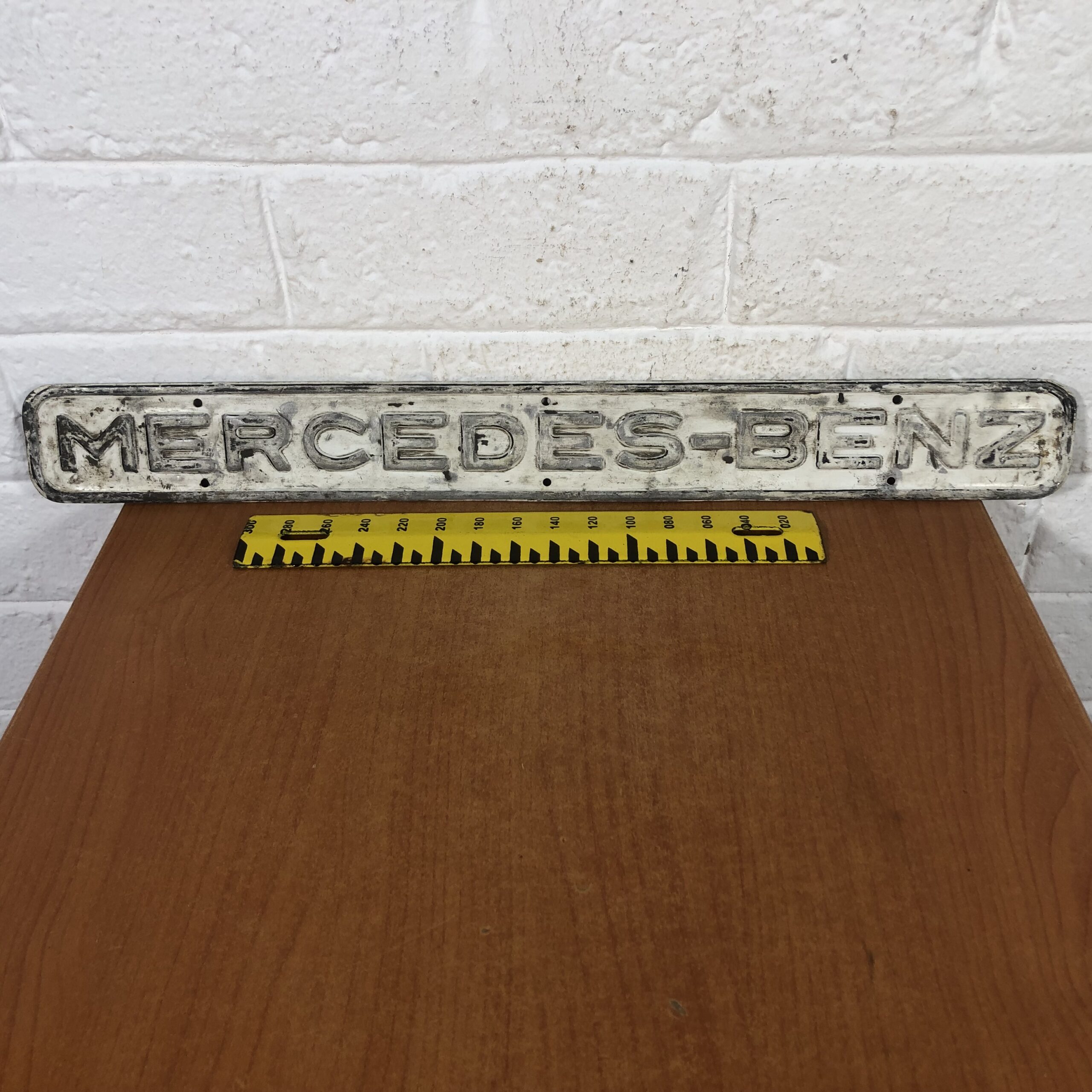 Vintage Mercedes-Benz Sign - Image 6
