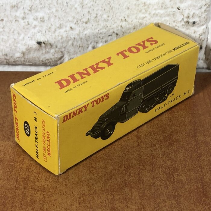 Vintage Dinky Toys Half-Track M3 Military Vehicle (Made in France) - Image 9