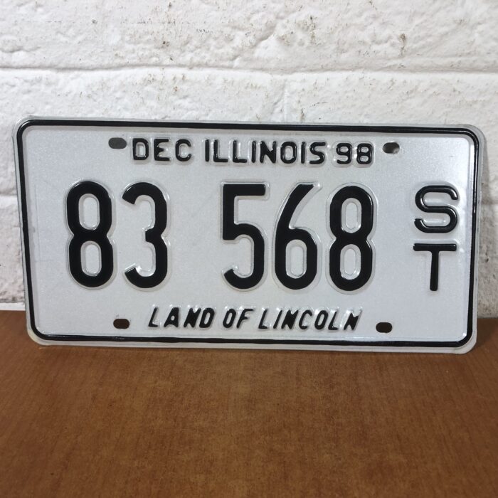 USA Number Plate