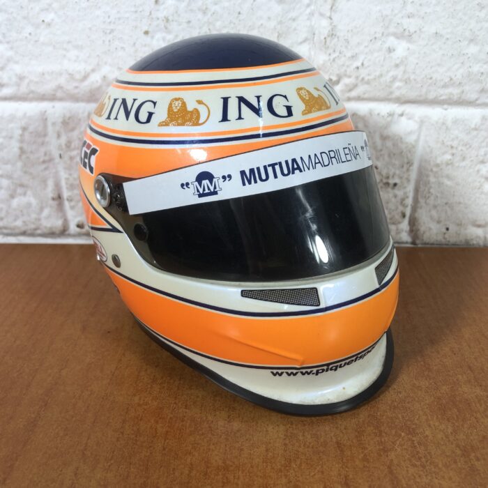 Formula 1 Miniature Replica Helmet & Cap (Both Signed by Nelson Piquet JR) - Image 2