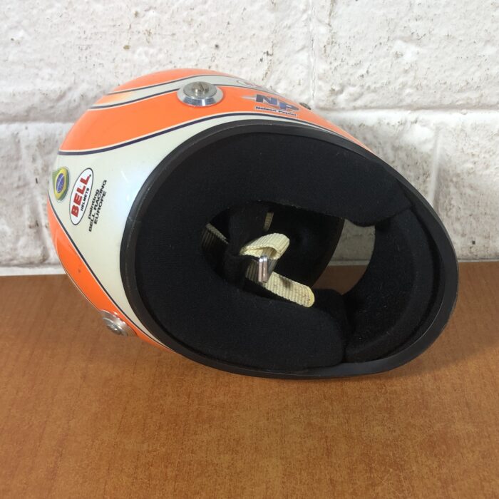 Formula 1 Miniature Replica Helmet & Cap (Both Signed by Nelson Piquet JR) - Image 5