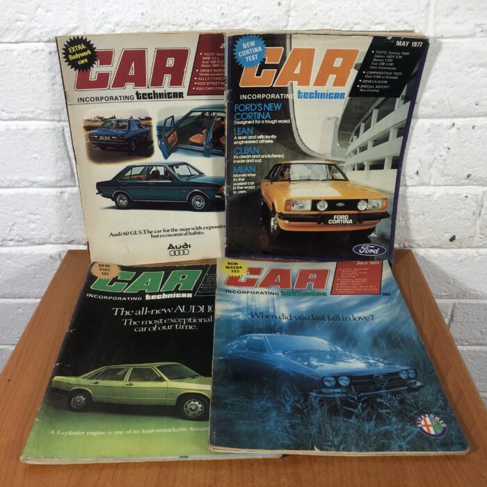 Vintage CAR Magazines (May, June, July & October 1977)