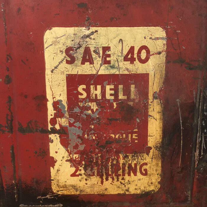 Vintage Shell X-100 Oil Container (2 Gallon) - Image 4