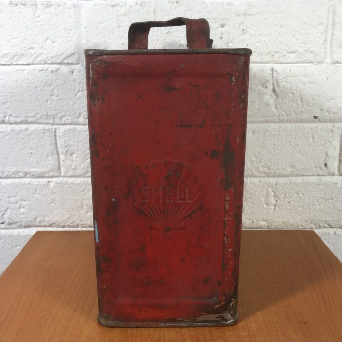 Vintage Shell X-100 Oil Container (2 Gallon) - Image 5