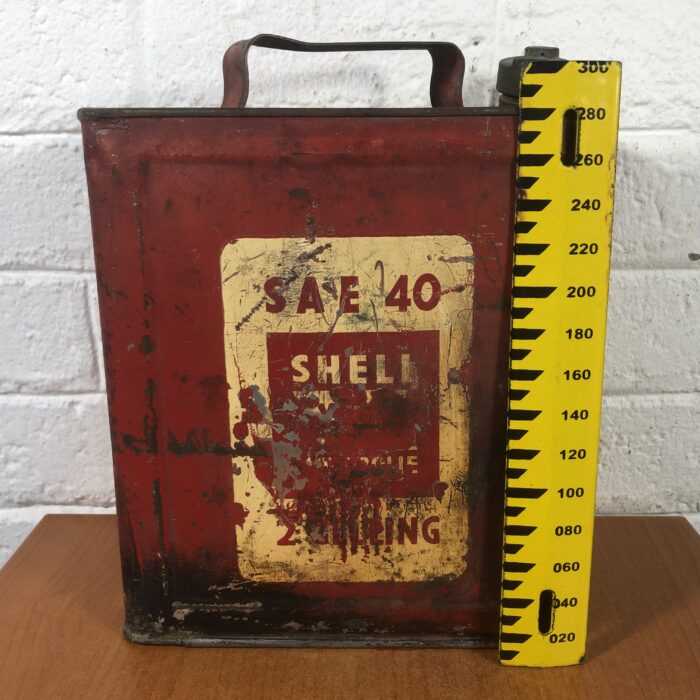 Vintage Shell X-100 Oil Container (2 Gallon) - Image 10