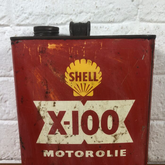 Vintage Shell & Caltex Oil Containers (One Gallon) - Image 4