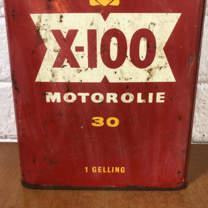 Vintage Shell & Caltex Oil Containers (One Gallon) - Image 5