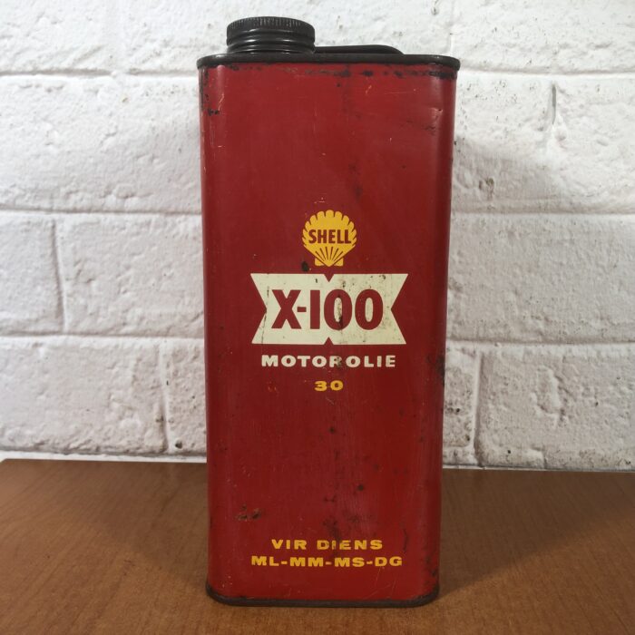 Vintage Shell & Caltex Oil Containers (One Gallon) - Image 6