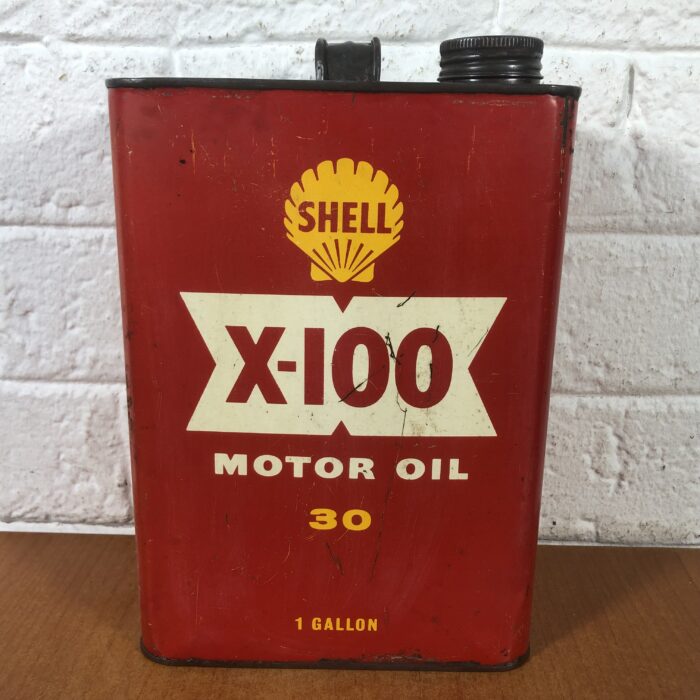 Vintage Shell & Caltex Oil Containers (One Gallon) - Image 7