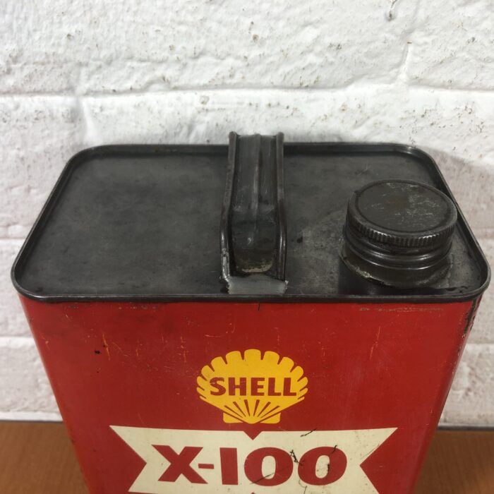 Vintage Shell & Caltex Oil Containers (One Gallon) - Image 3