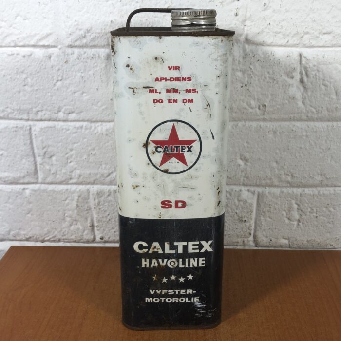 Vintage Shell & Caltex Oil Containers (One Gallon) - Image 11