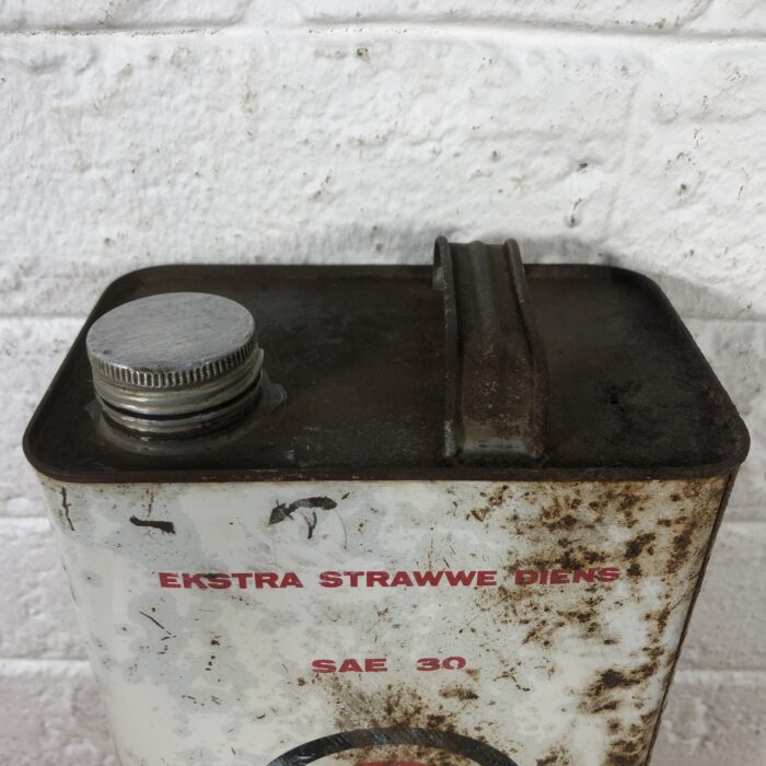 Vintage Shell & Caltex Oil Containers (One Gallon) - Image 9