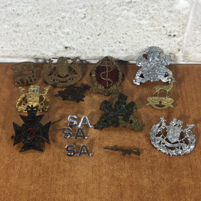 Vintage Military Badge Collection