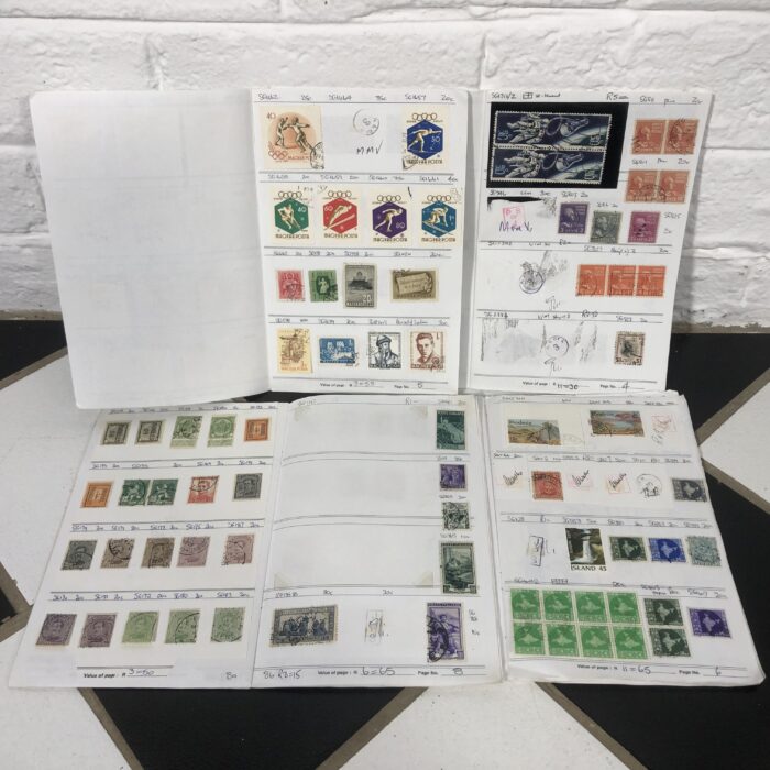 Vintage Stamps From Around The World Collection - Image 9