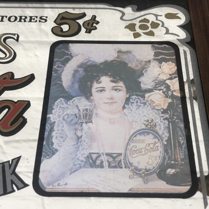 Vintage Coca Cola Mirror - Image 5