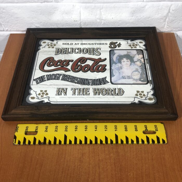 Vintage Coca Cola Mirror - Image 8