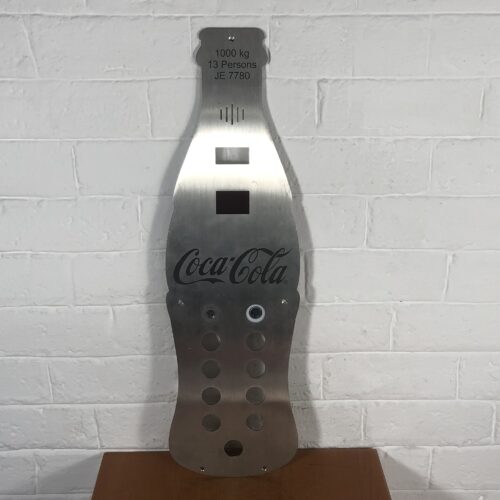 RARE Coca Cola Elevator Button Plate
